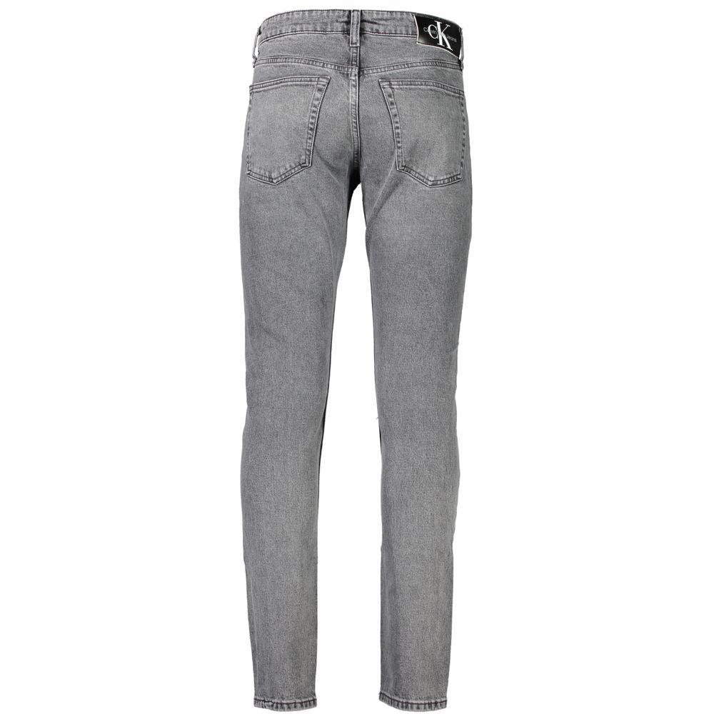 Calvin Klein Gray Cotton Jeans & Pant - Arichezz.store