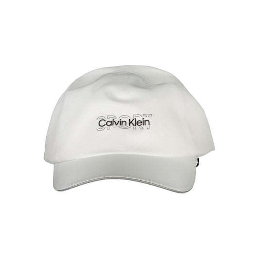 Calvin Klein White Cotton Hats & Cap - Arichezz.store