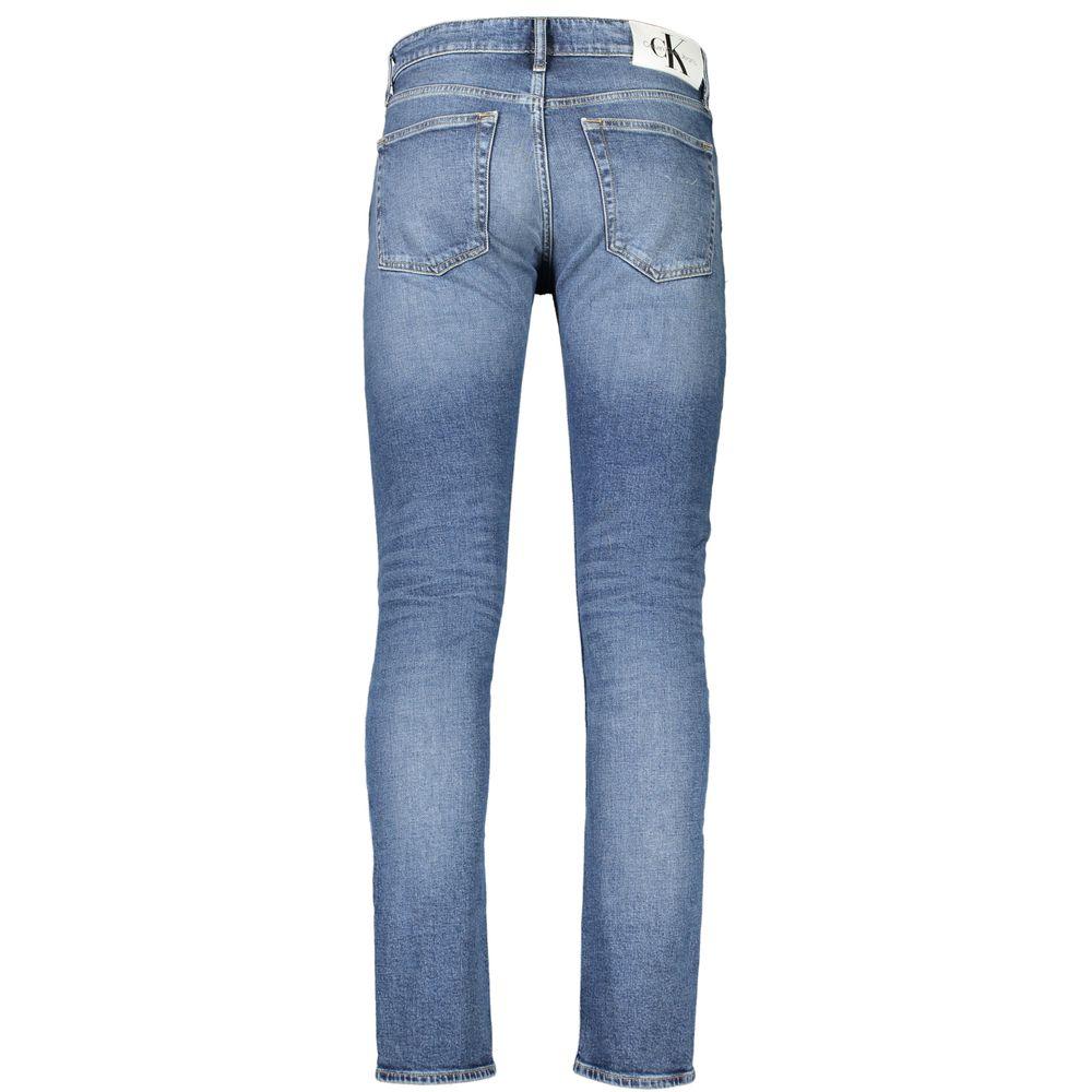 Calvin Klein Blue Cotton Jeans & Pant - Arichezz.store