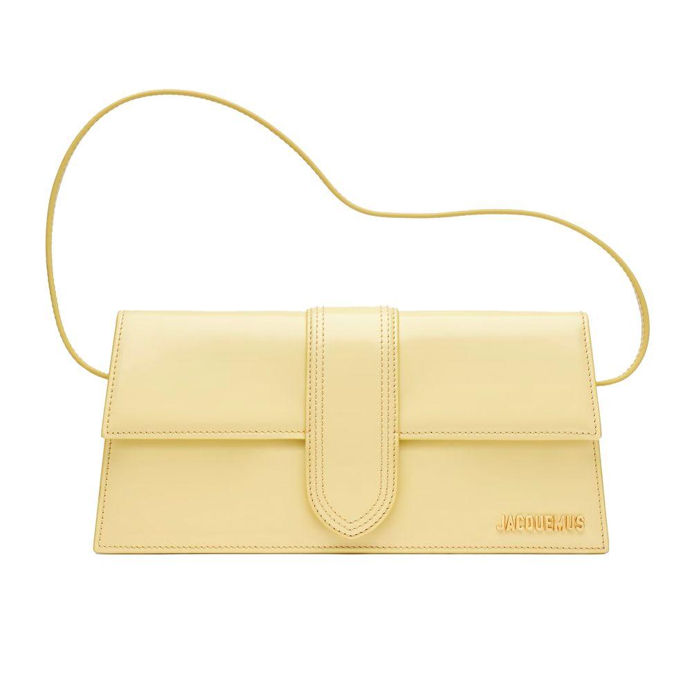 Jacquemus Yellow Leather Handbag - Arichezz.store