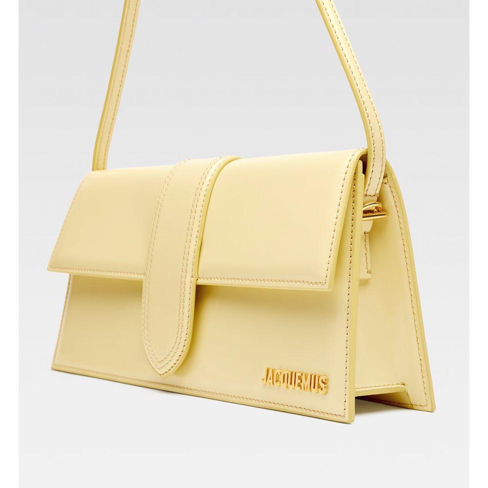 Jacquemus Yellow Leather Handbag - Arichezz.store