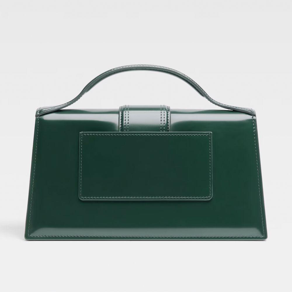 Jacquemus Green Leather Crossbody Bag - Arichezz.store