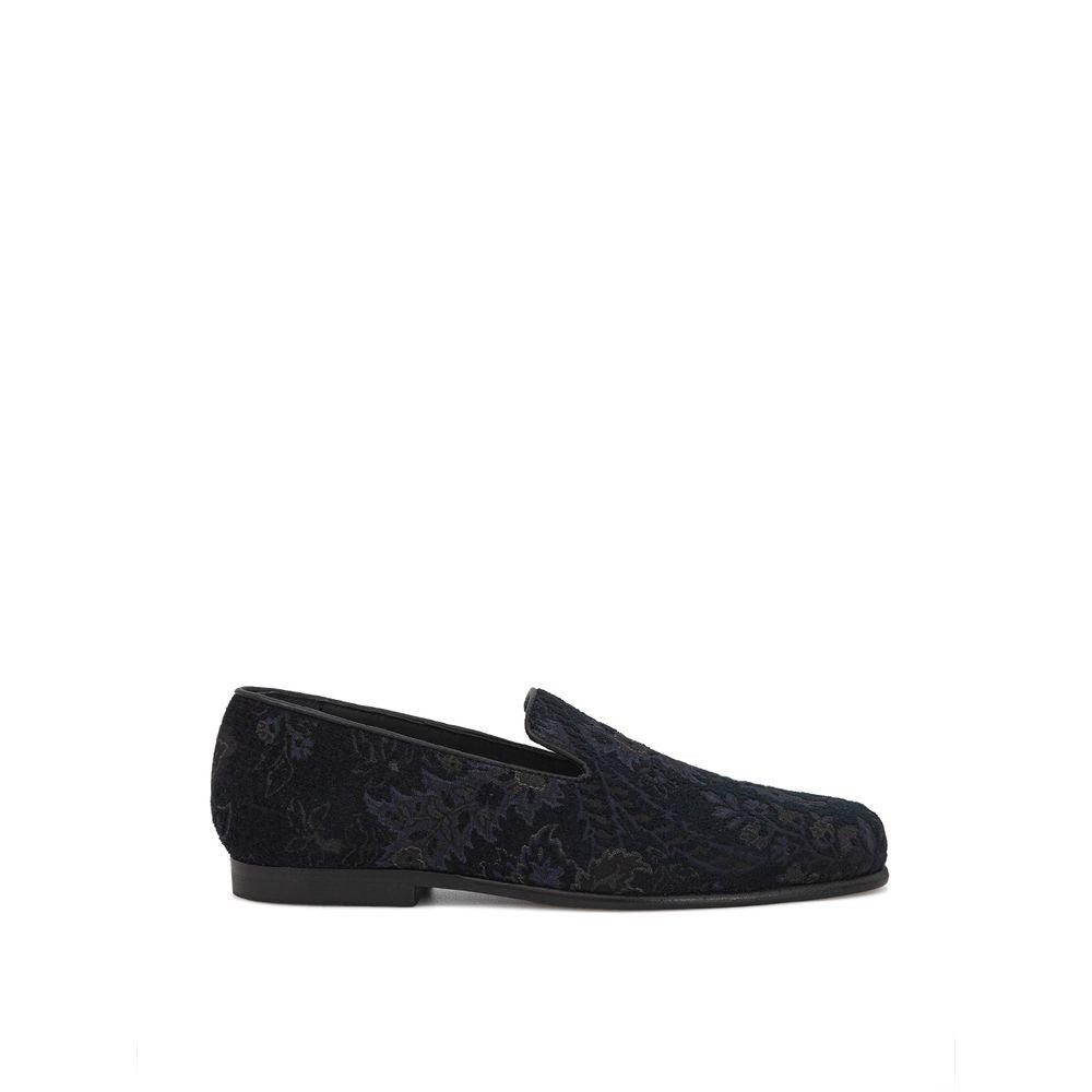 Etro Blue Leather Loafer - Arichezz.store