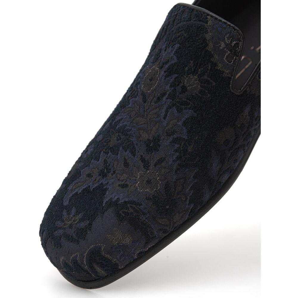 Etro Blue Leather Loafer - Arichezz.store