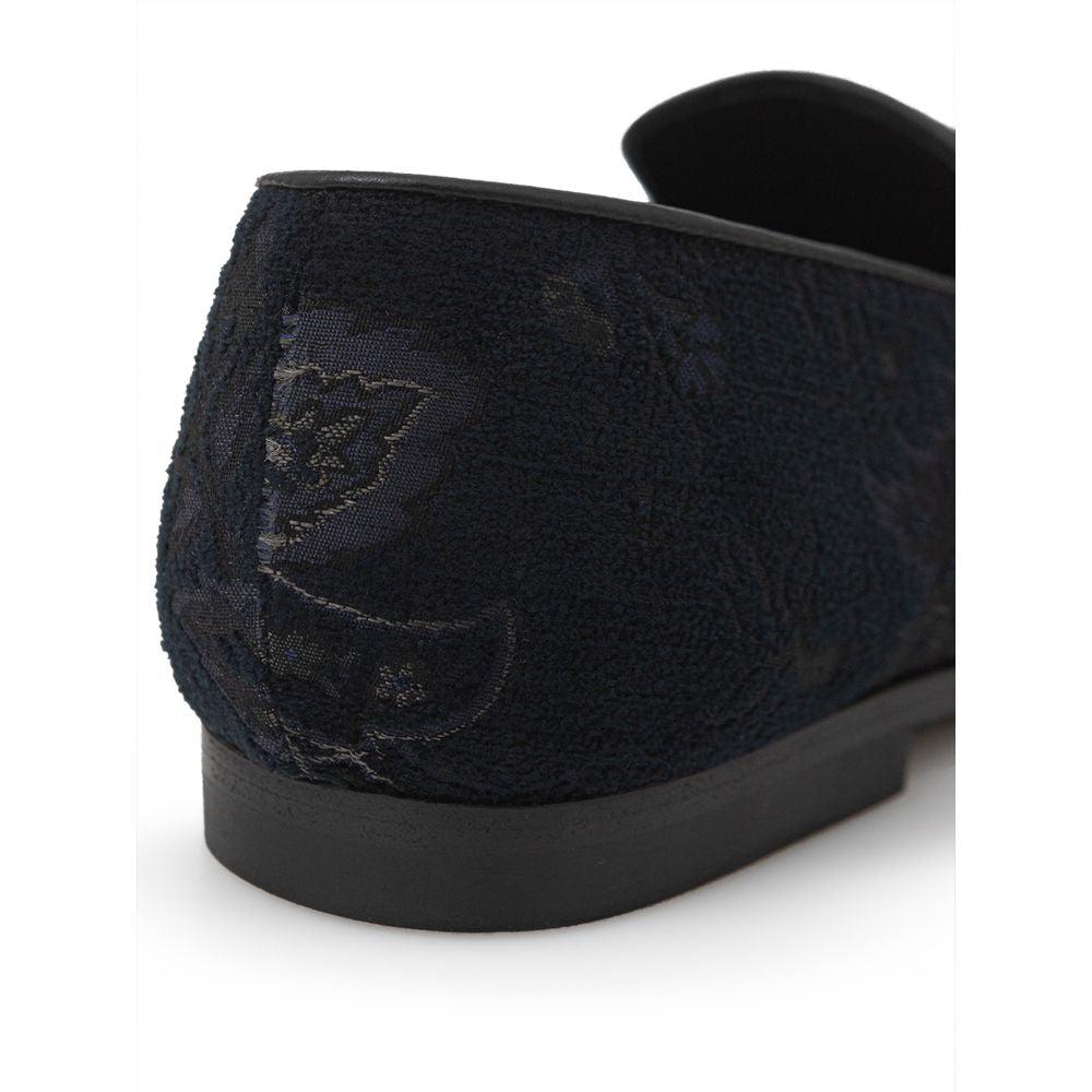 Etro Blue Leather Loafer - Arichezz.store