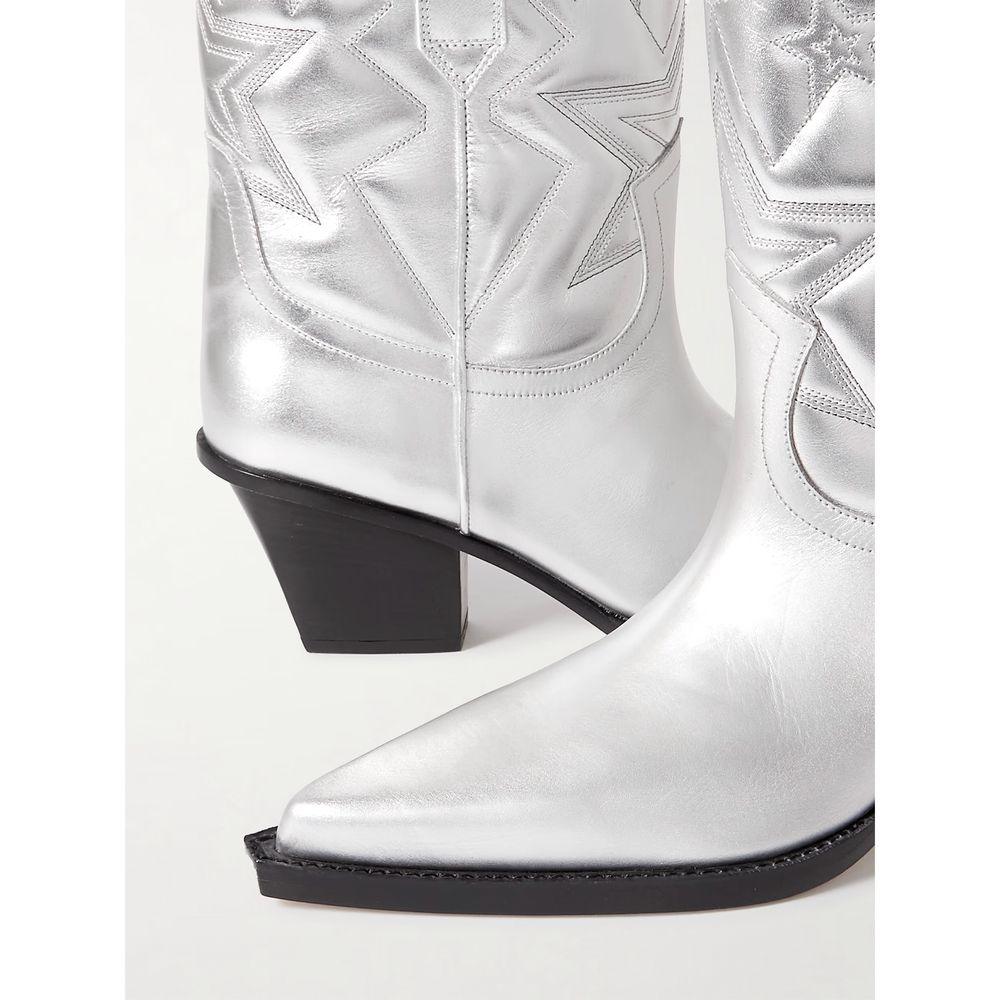 Paris Texas Gray Leather Boot - Arichezz.store