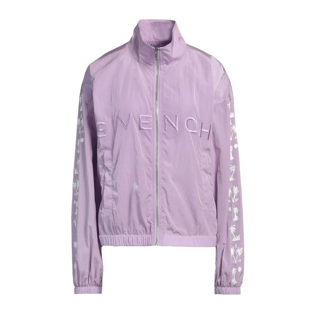 Givenchy Purple Nylon Jacket & Coat - Arichezz.store