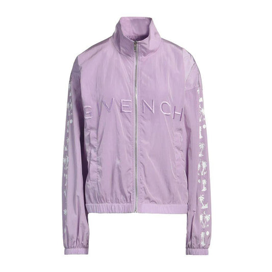 Givenchy Purple Nylon Jacket & Coat - Arichezz.store