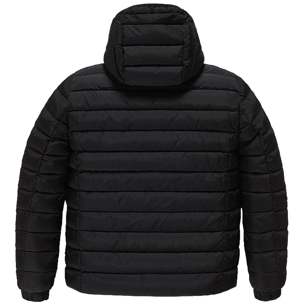 Refrigiwear Black Nylon Men's Down Jacket - Arichezz.store