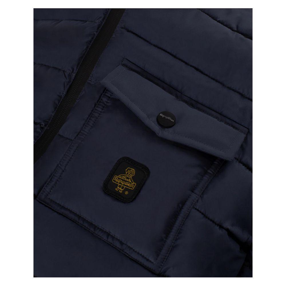 Refrigiwear Blue Nylon Jacket - Arichezz.store