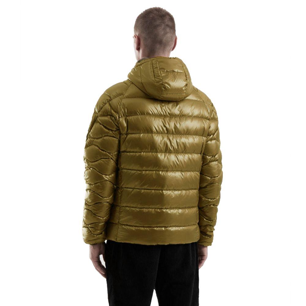 Refrigiwear Yellow Nylon Men's Jacket - Arichezz.store