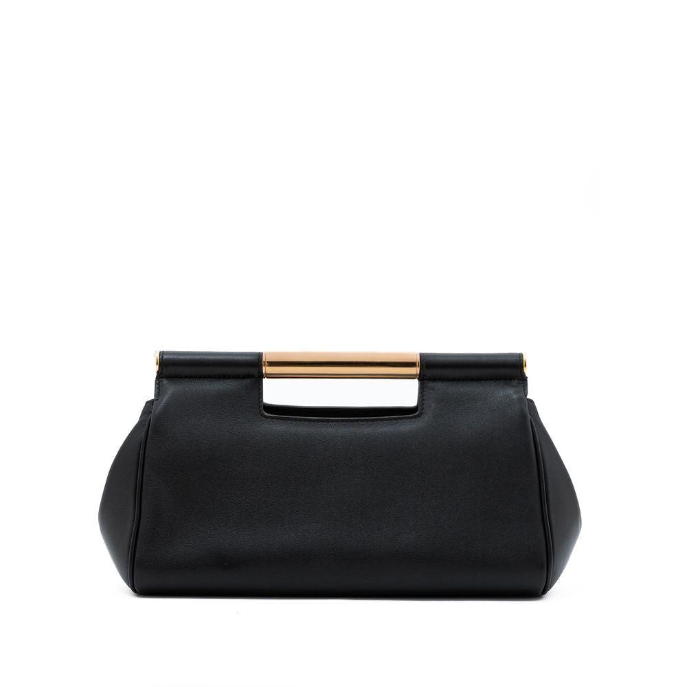 Dolce & Gabbana Black Leather Handbag - Arichezz.store