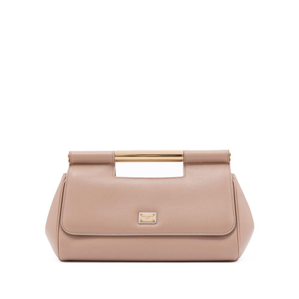 Dolce & Gabbana Pink Leather Handbag - Arichezz.store