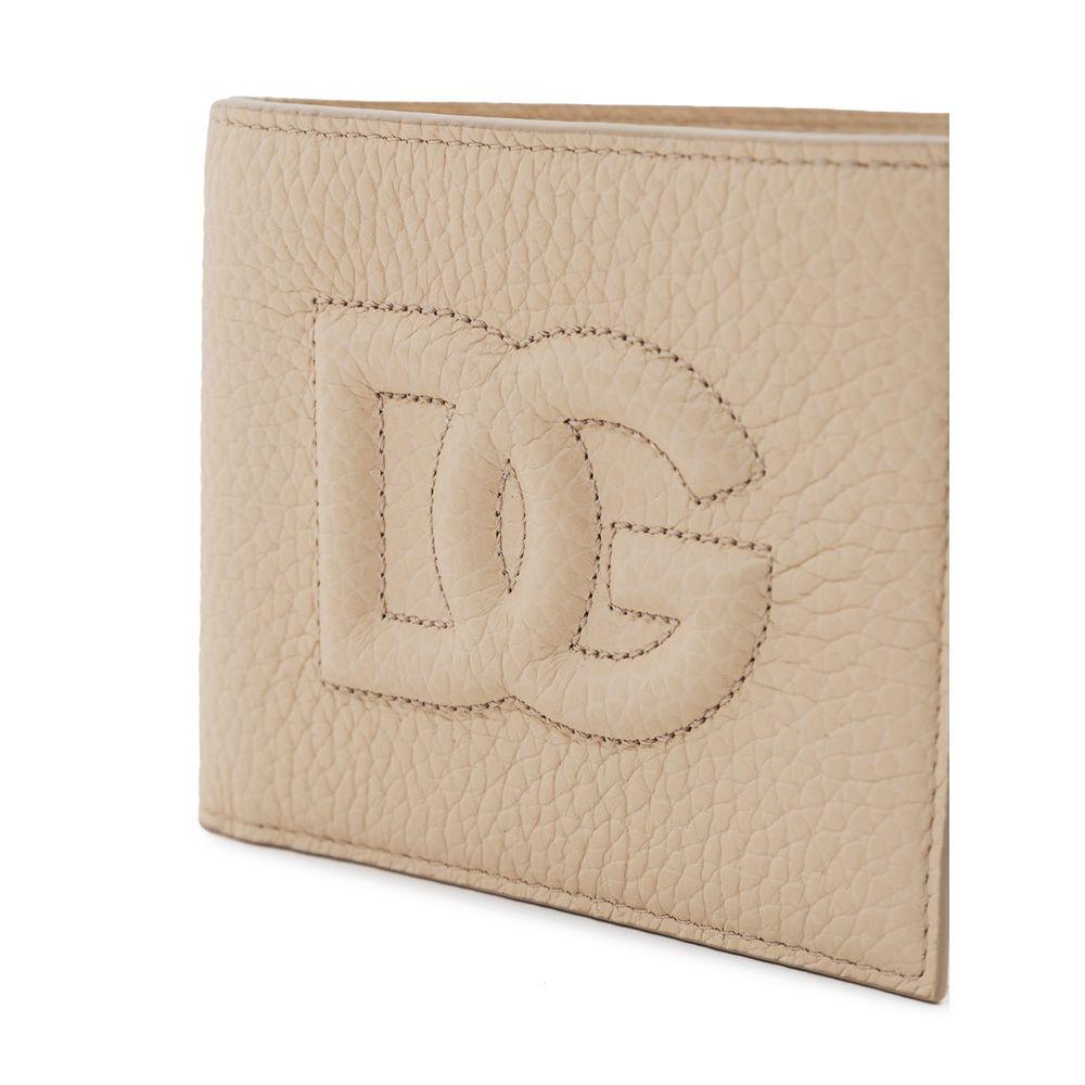 Dolce & Gabbana Beige Leather Wallet - Arichezz.store