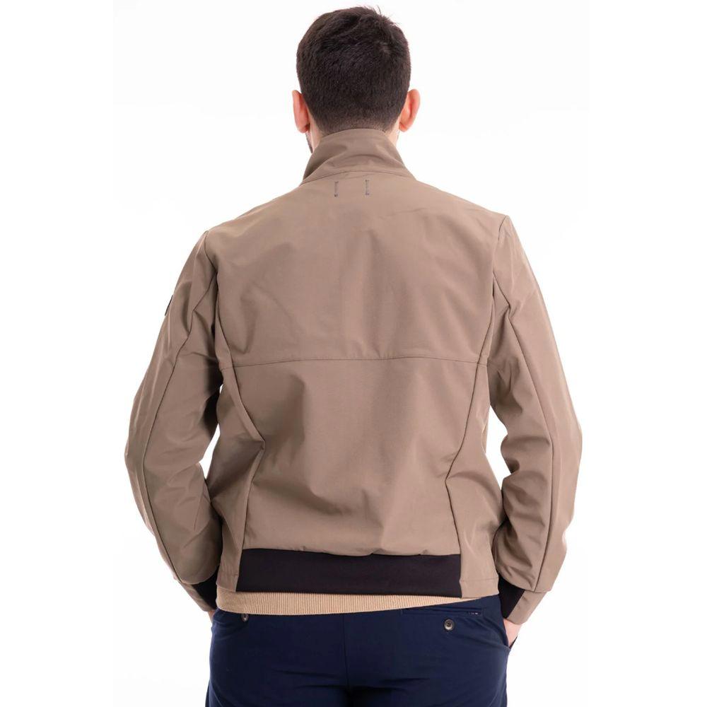 Refrigiwear Beige Nylon Jacket - Arichezz.store