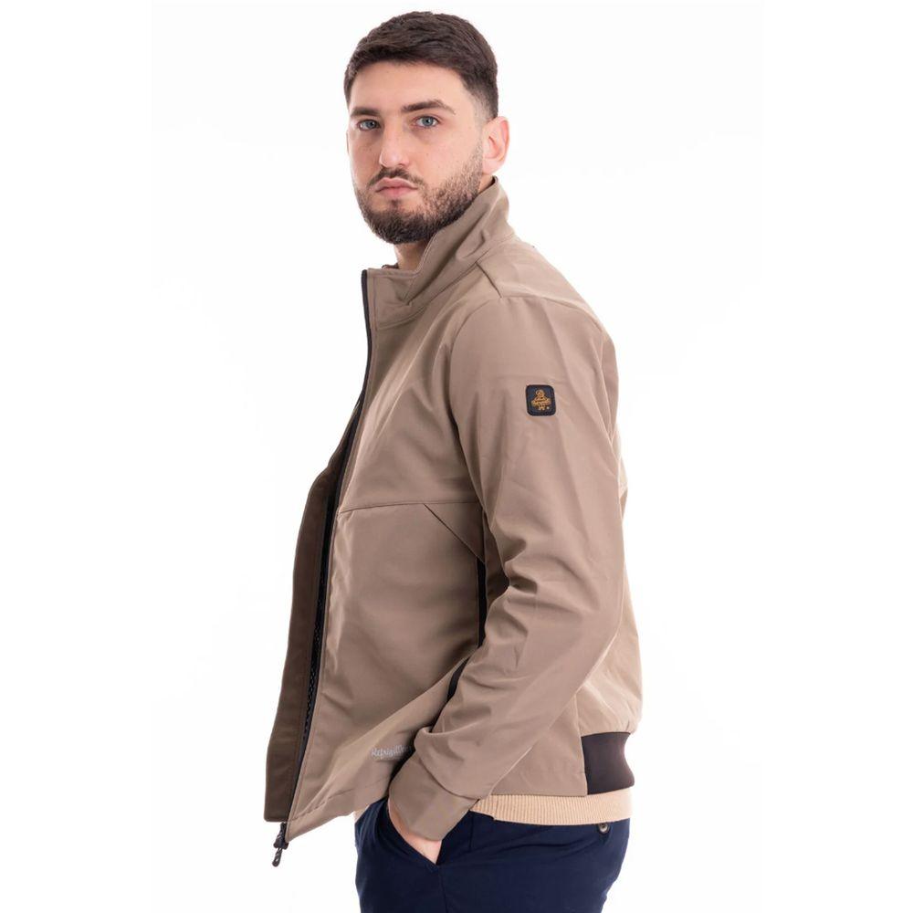 Refrigiwear Beige Nylon Jacket - Arichezz.store