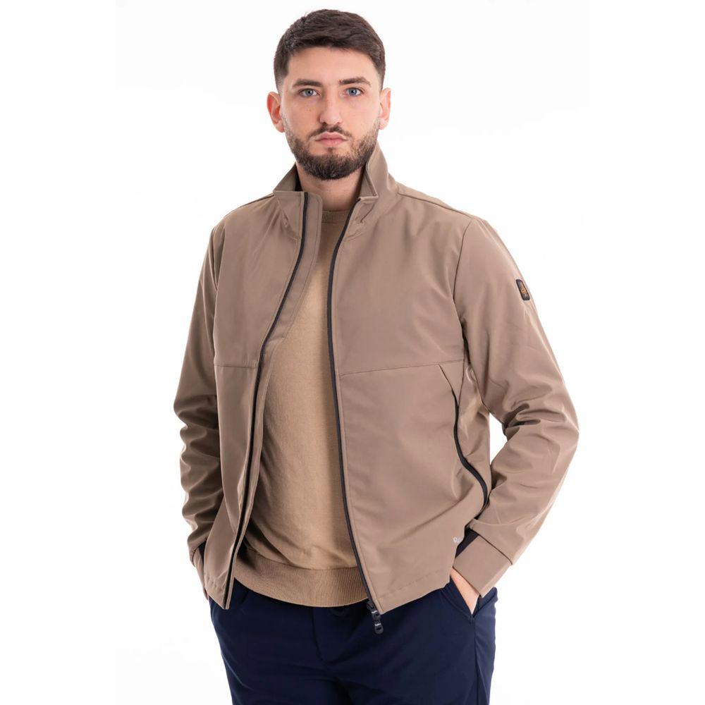 Refrigiwear Beige Nylon Jacket - Arichezz.store