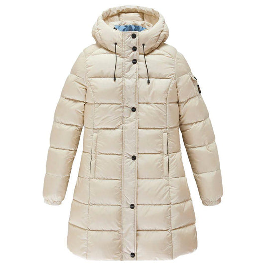 Refrigiwear White Nylon Jackets & Coat - Arichezz.store