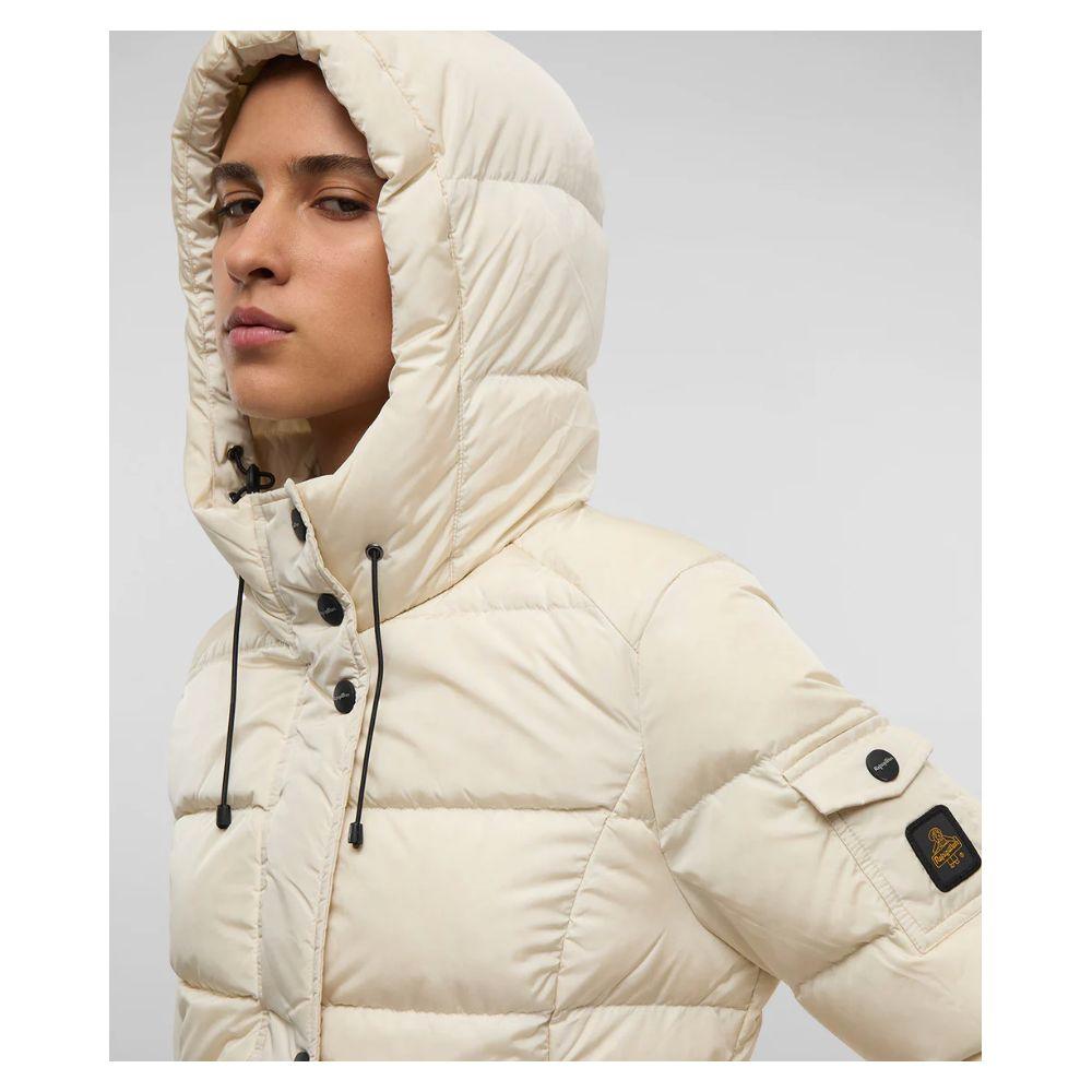 Refrigiwear White Nylon Jackets & Coat - Arichezz.store