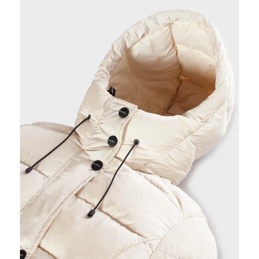 Refrigiwear White Nylon Jackets & Coat - Arichezz.store