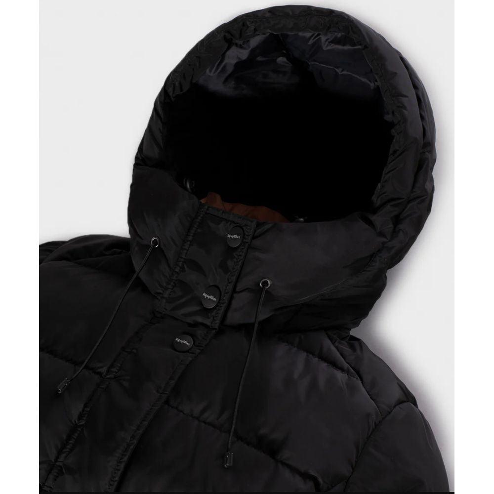 Refrigiwear Black Nylon Jackets & Coat - Arichezz.store