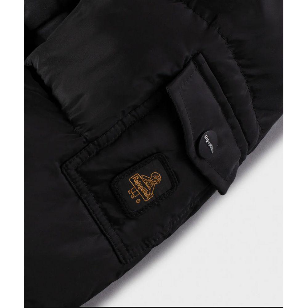 Refrigiwear Black Nylon Jackets & Coat - Arichezz.store