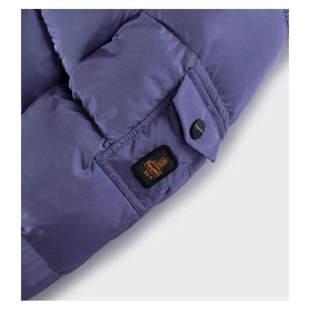 Refrigiwear Purple Nylon Jackets & Coat - Arichezz.store