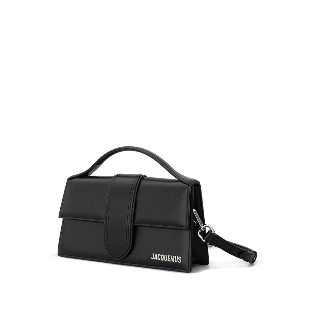 Jacquemus Black Leather Handbag - Arichezz.store