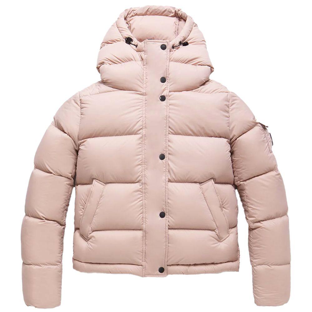 Refrigiwear Pink Polyester Jackets & Coat - Arichezz.store