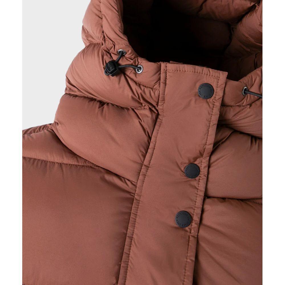 Refrigiwear Brown Polyester Jackets & Coat - Arichezz.store