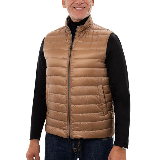 Herno Brown Polyamide Vest - Arichezz.store