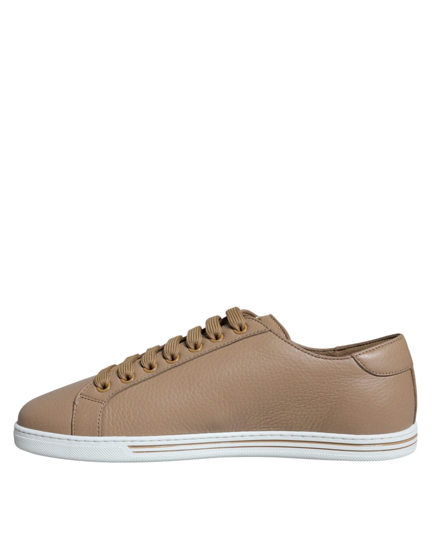 Dolce & Gabbana Brown Low Top Men Saint Tropez Sneakers Shoes - Arichezz.store