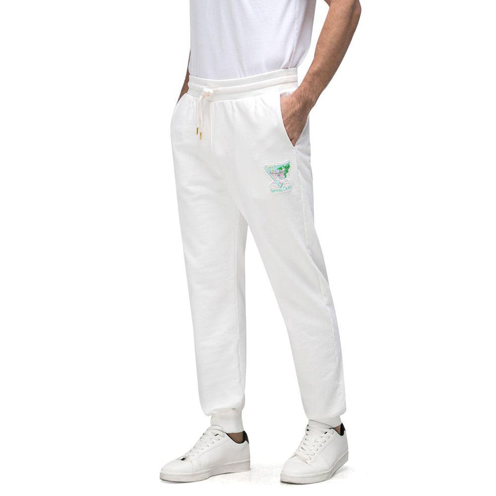 Casablanca White Cotton Jeans & Pant - Arichezz.store