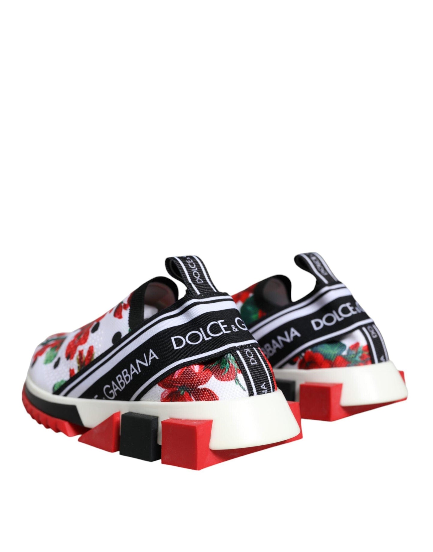 Dolce & Gabbana Multicolor Geranium Sorrento Sneakers Shoes - Arichezz.store