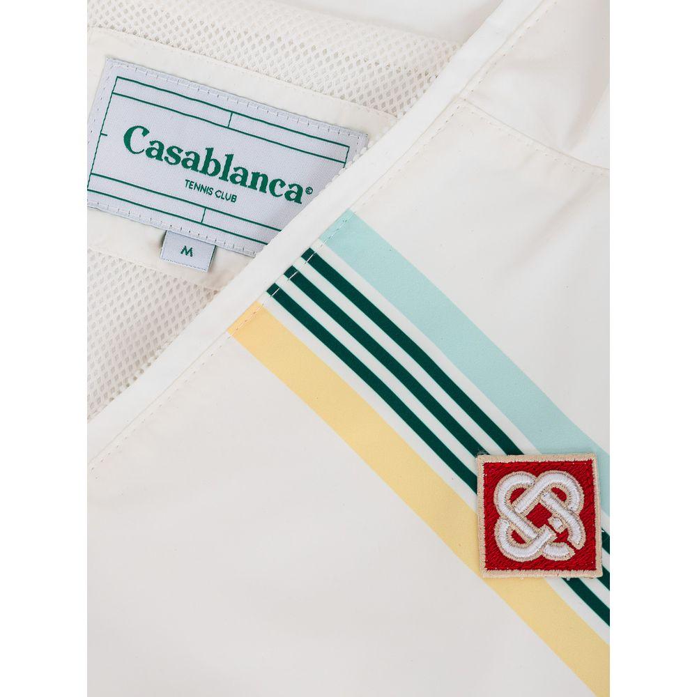 Casablanca White Polyester Sweater - Arichezz.store