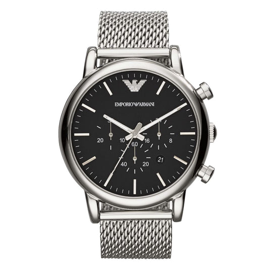 Emporio Armani Silver Men Watch - Arichezz.store