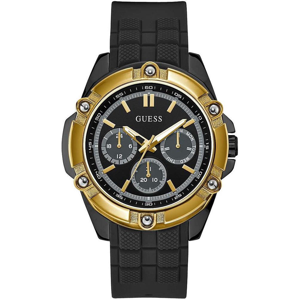 Guess Black Rubber Watch - Arichezz.store