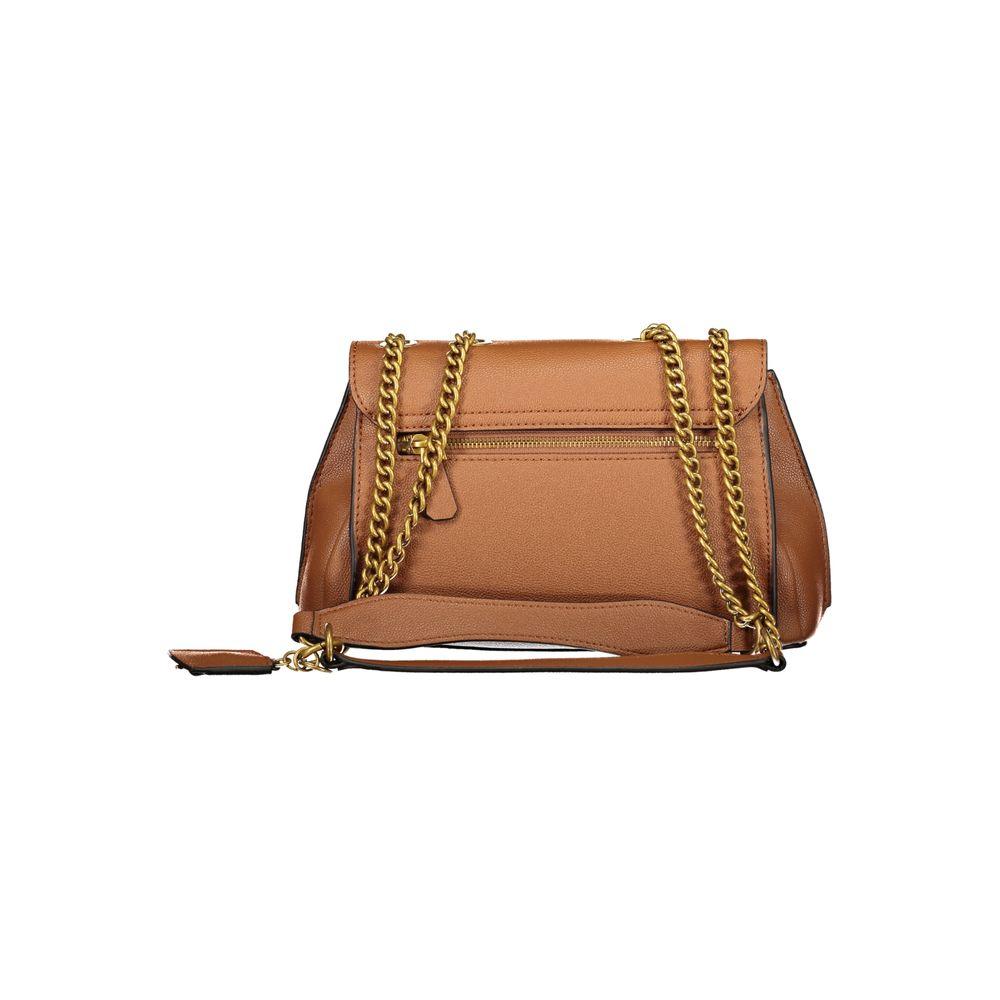 Guess Brown Polyethylene Handbag - Arichezz.store