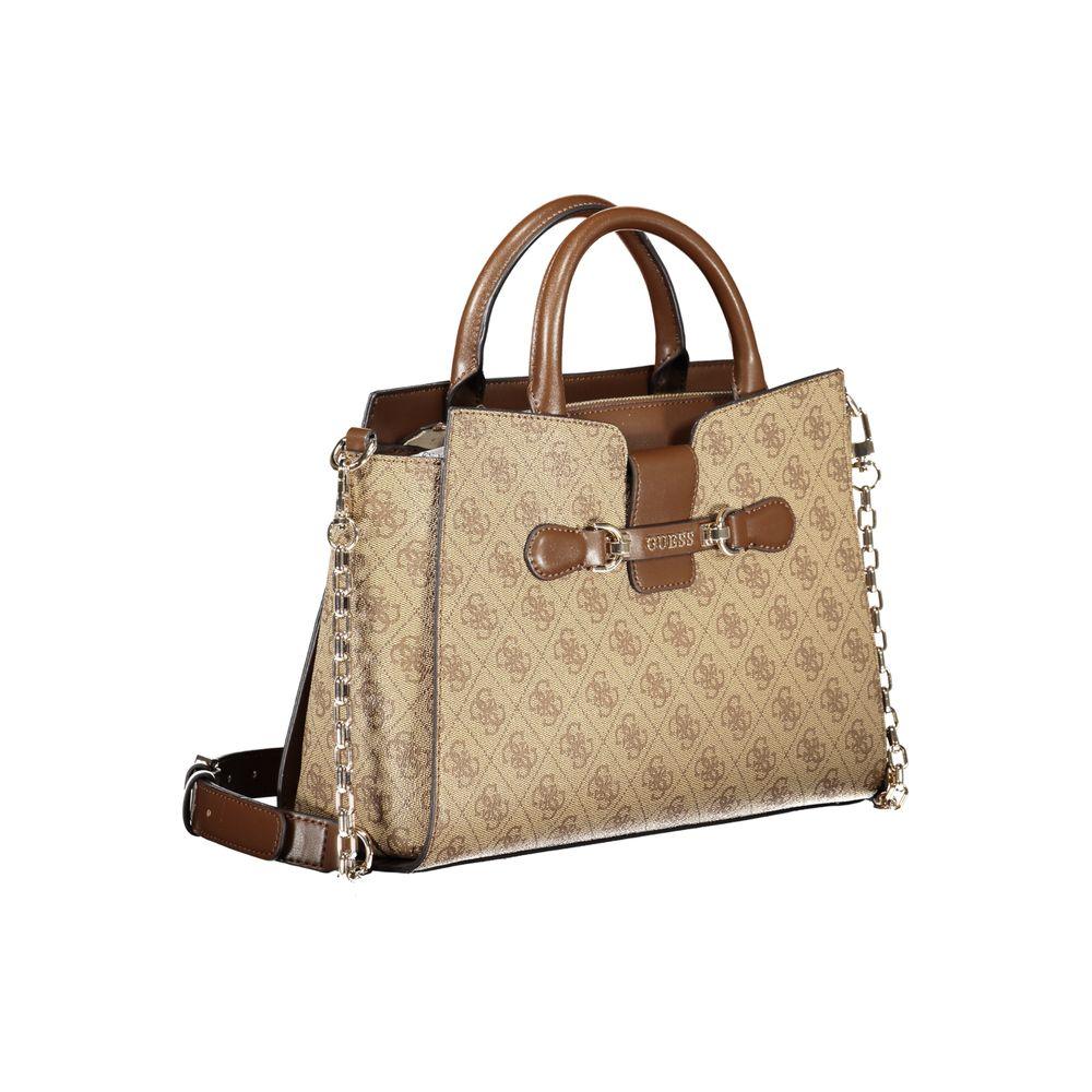 Guess Jeans Beige Handbag - Arichezz.store