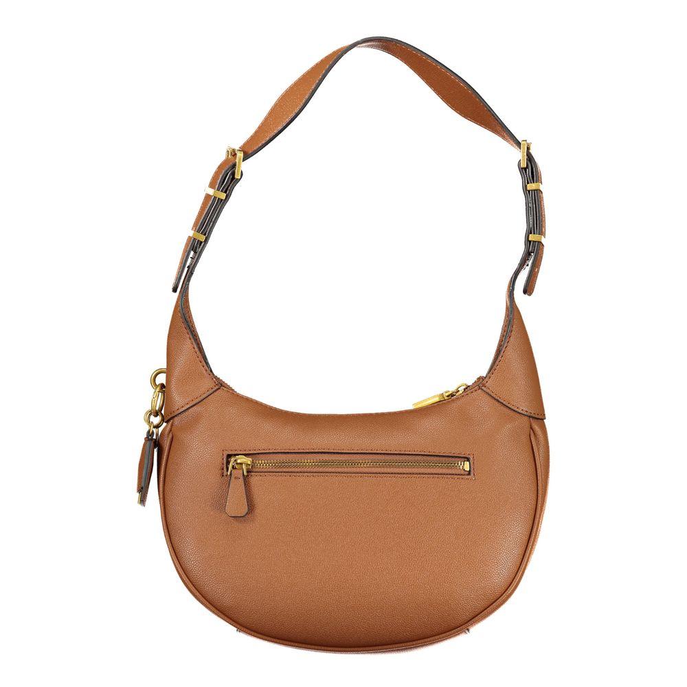 Guess Jeans Brown Polyethylene Handbag - Arichezz.store