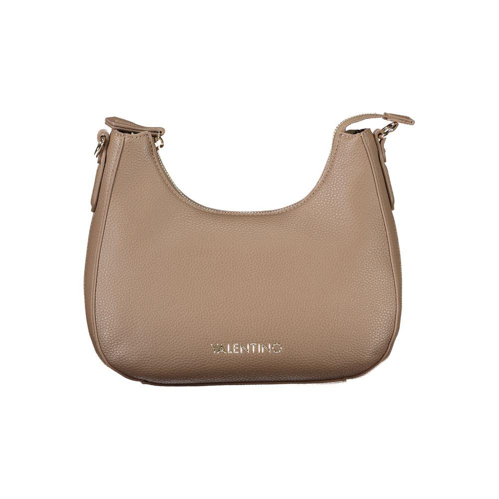 Valentino Brown Polyethylene Handbag - Arichezz.store