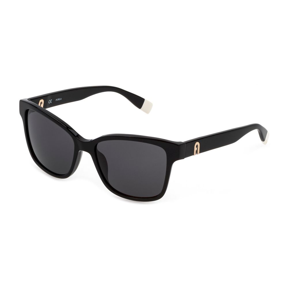 Furla Women's Black Plastic Sunglasses SFU470-540700