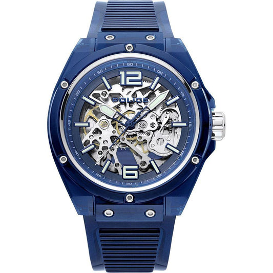 Police Blue Resin Watch - Arichezz.store