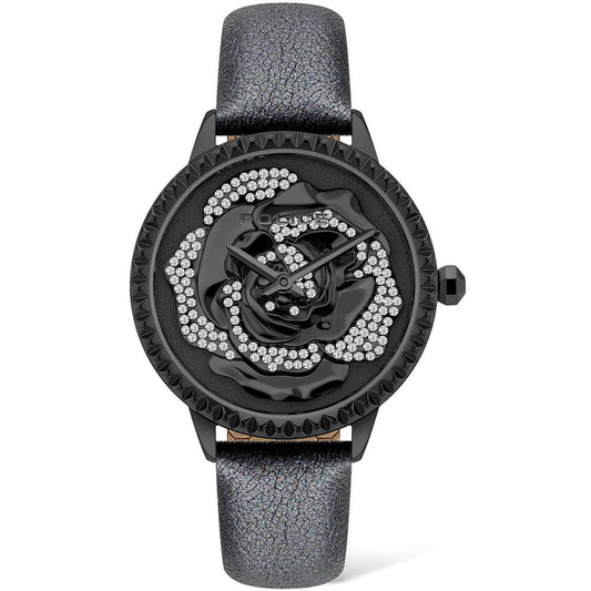 Police Black Leather Watch - Arichezz.store