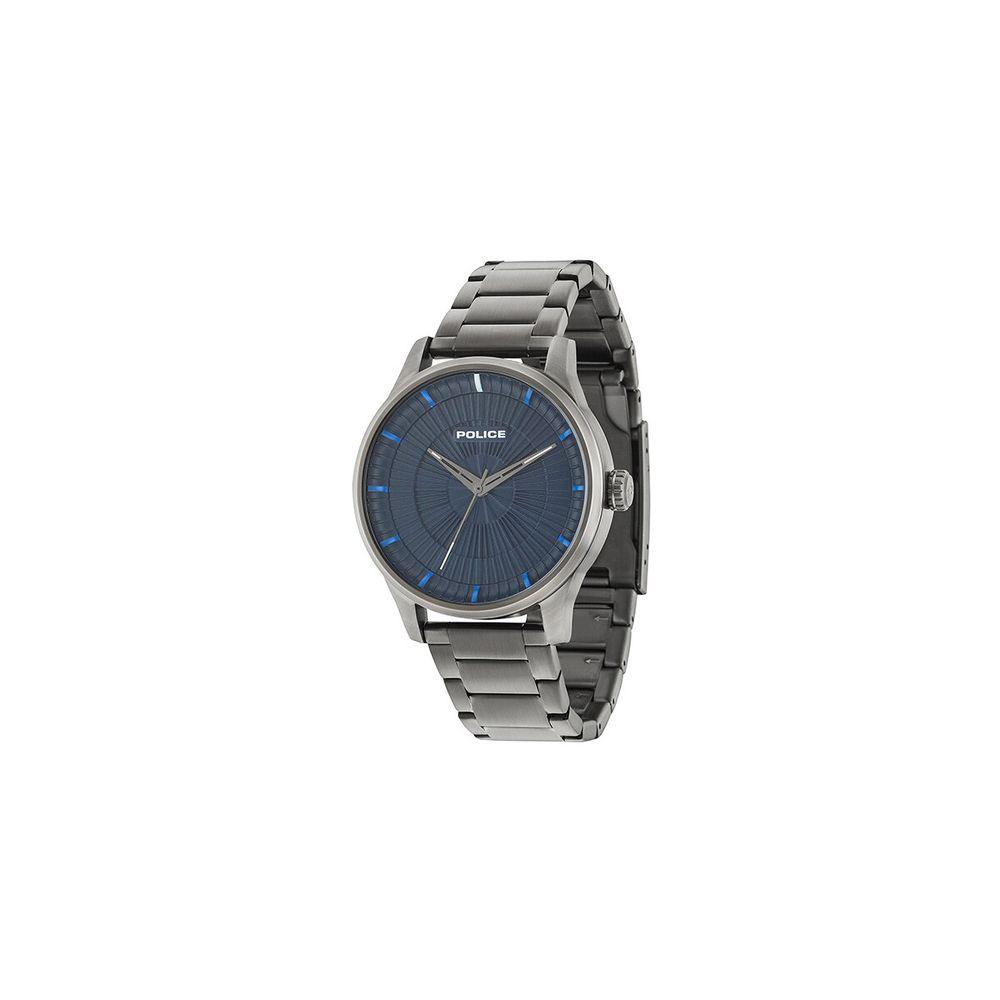 Police Gray Stainless Steel Watch - Arichezz.store