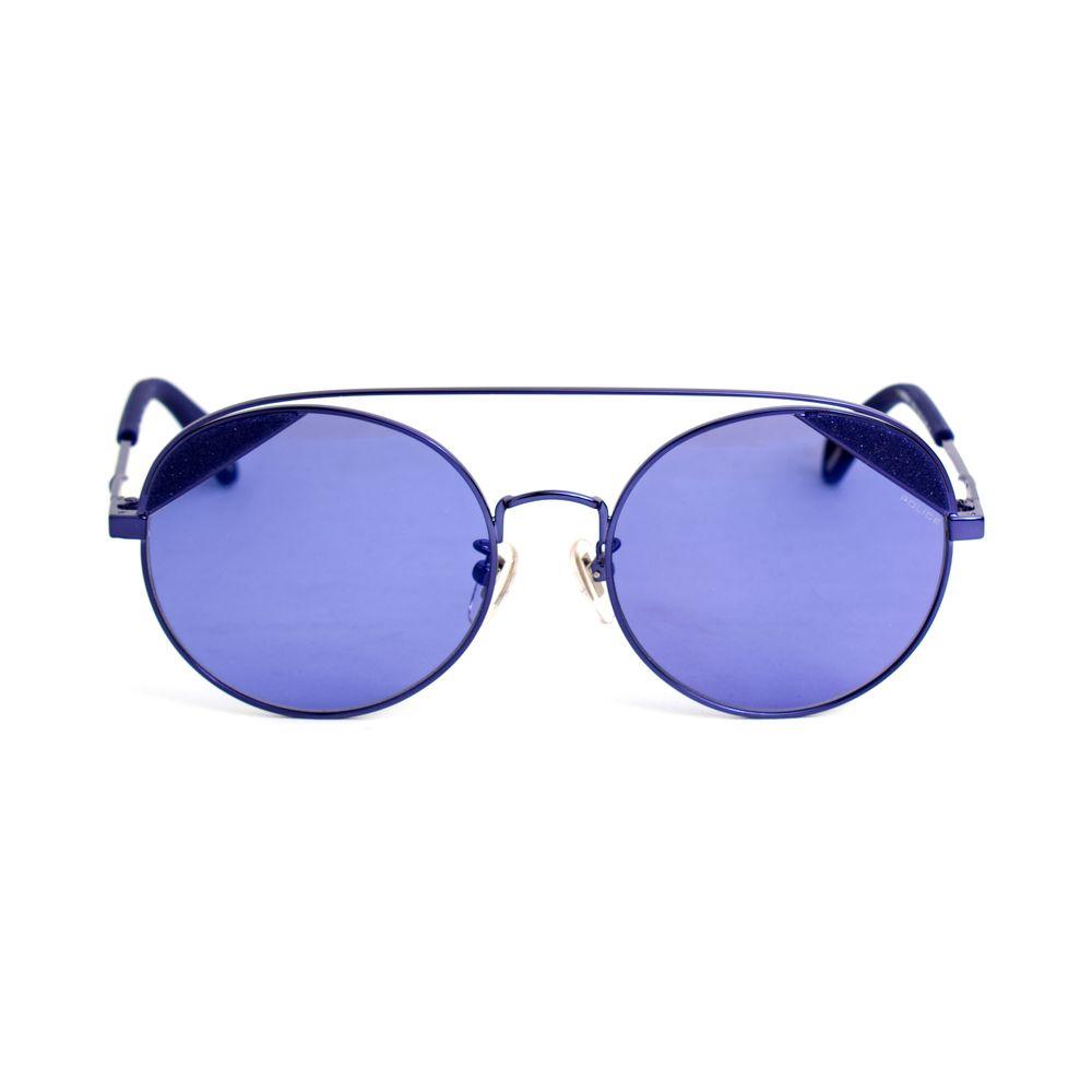 Police Blue Metal Sunglasses - Arichezz.store