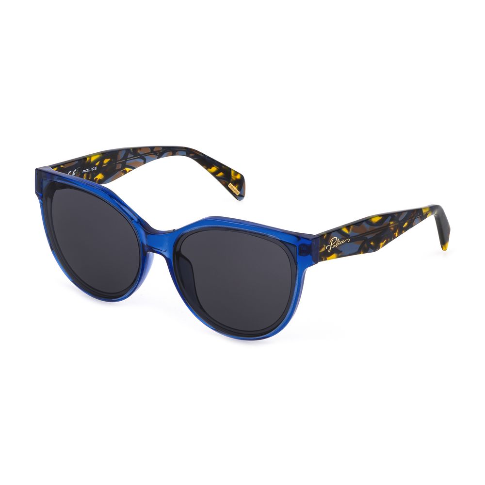 Police Blue Injected Sunglasses - Arichezz.store