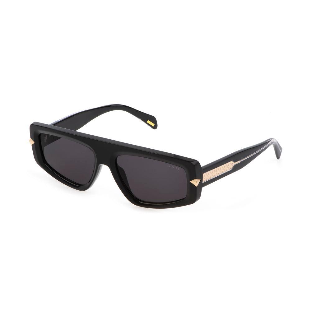 Police Black Acetate Sunglasses - Arichezz.store