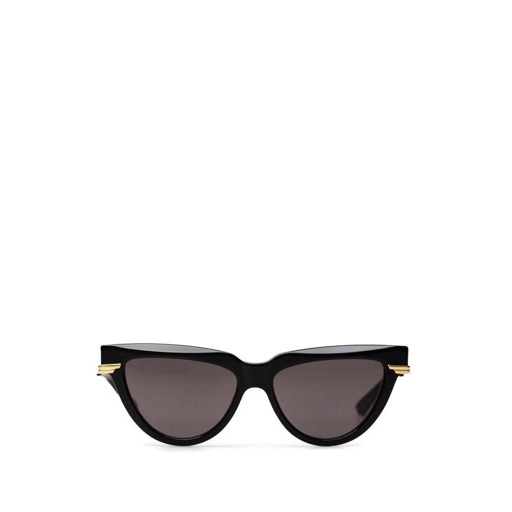 Bottega Veneta Black Acetate Sunglasses - Arichezz.store