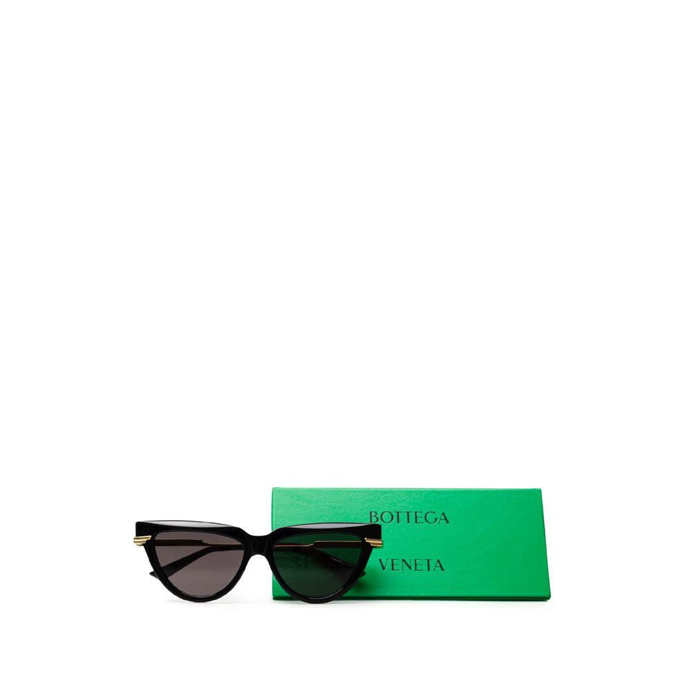 Bottega Veneta Black Acetate Sunglasses - Arichezz.store